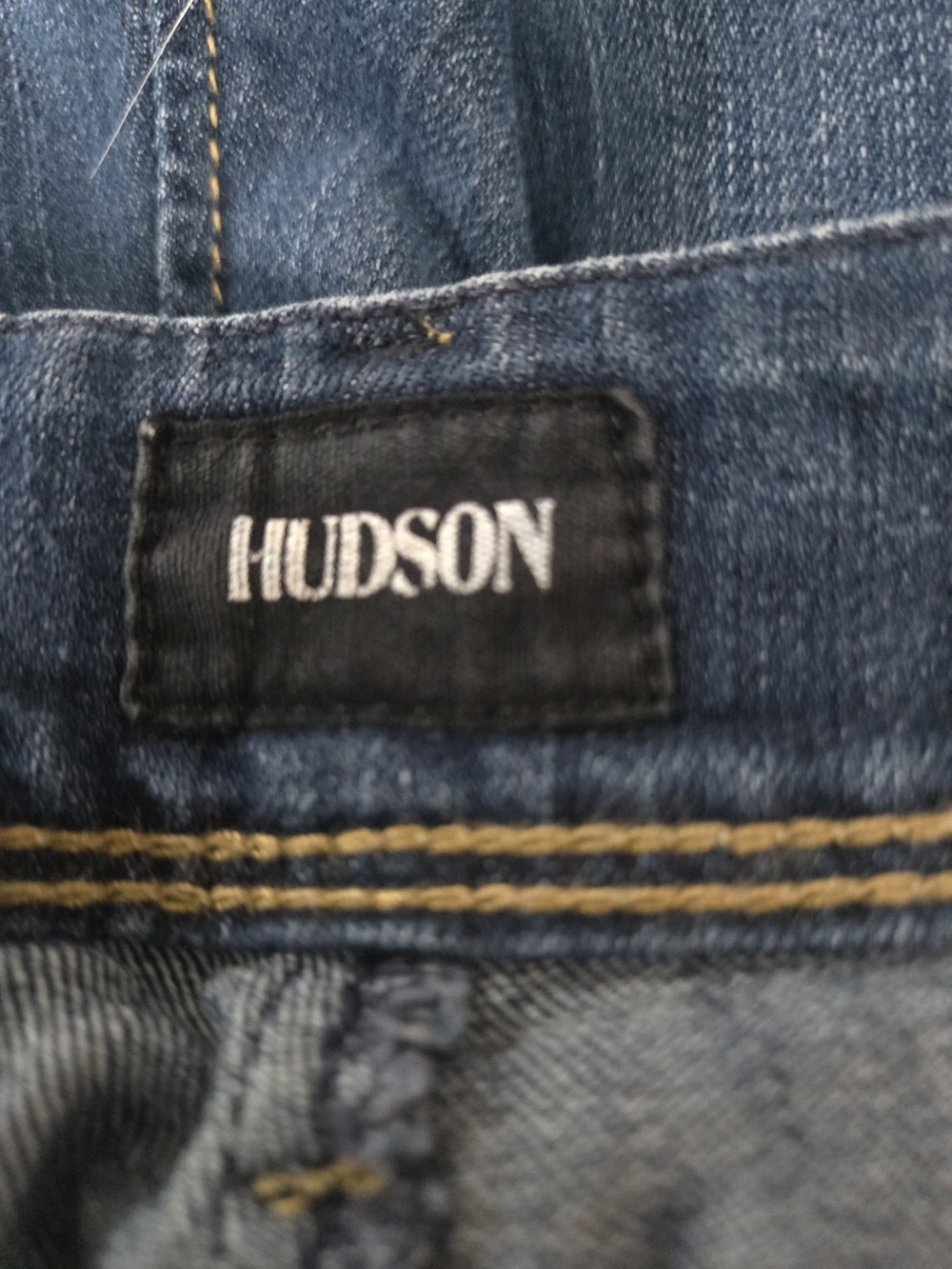 Hudson Navy Blue Collin Flap Skinny Jeans 30 Waist (7657) - Picture 5 of 9